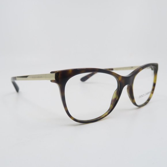 Dolce & Gabbana DG 3234 502 54mm Brown Tortoise & Gold Women's New Eyeglasses. - Picture 3 of 9